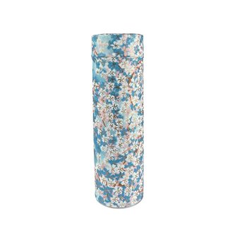 Washi canister Blossom Blue with inner lid 75g