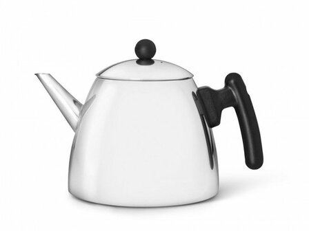 Theepot Duet&reg; Classic 1,2L-zwart beslag