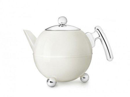 Theepot Duet&reg; Bella Ronde 1,2L-roomwit