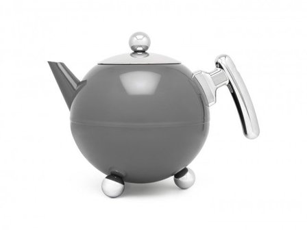 Theepot Duet&reg; Bella Ronde 1,2L-Cool Grey