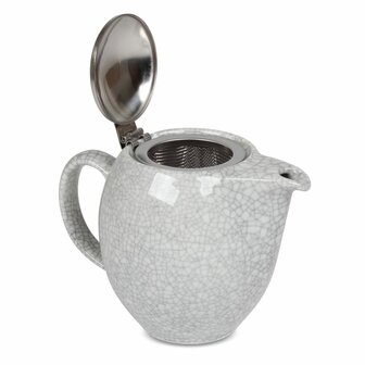 Teapot S 350ml-crackle white