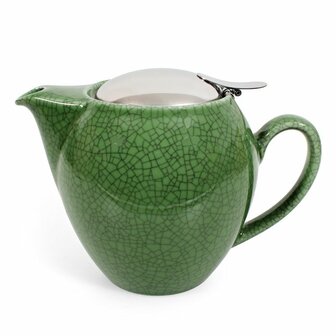 Teapot L 580ml-crackle green