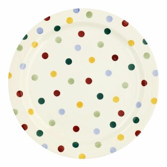 Serving Plate-Polka Dots