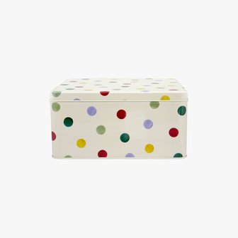 Square Cake Tin Set of 3-Polka Dots