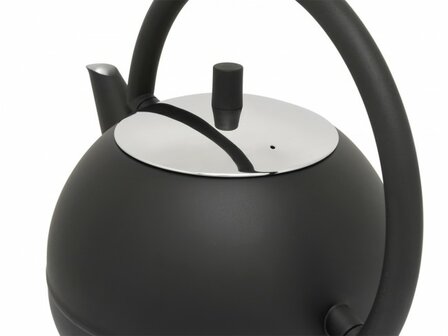 Theepot Duet&reg; Design Saturn 1,2L-mat zwart