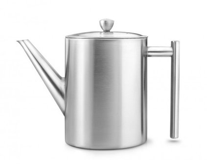 Theepot Minuet Cylindre 1,2L-RVS mat