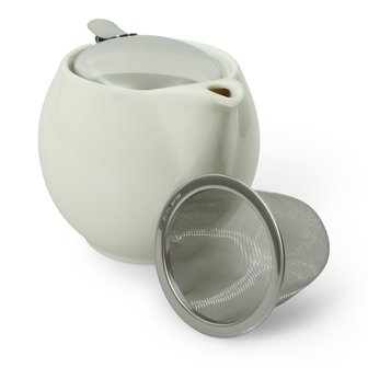 Teapot M 450ml-ivory