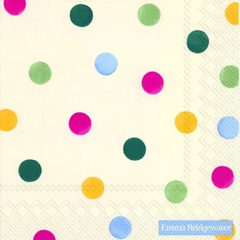 Lunch Servet Polka Dots 20st