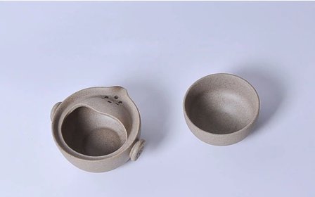 Travel Teaset Tea for One 160ml-Stone