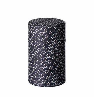 Washi canister Dark Indigo with inner lid 130gr