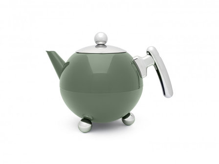 Theepot Duet&reg; Bella Ronde 1,2L-Smokey Green