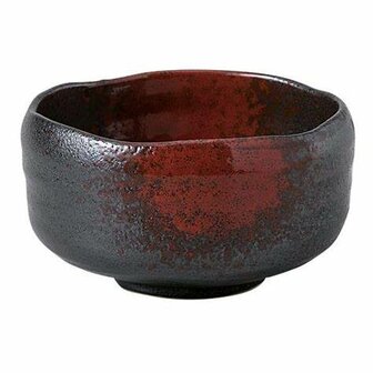 Chawan/Matcha bowl Stone/Red