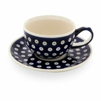 Cup and Saucer 170ml-Blue Eyes