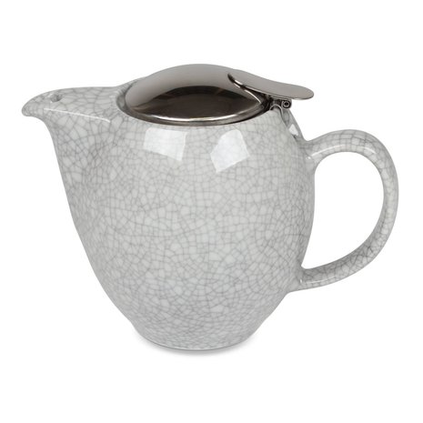 Teapot S 350ml-crackle white