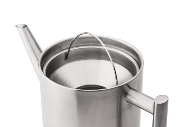 Theepot Minuet Cylindre 1,2L-RVS mat