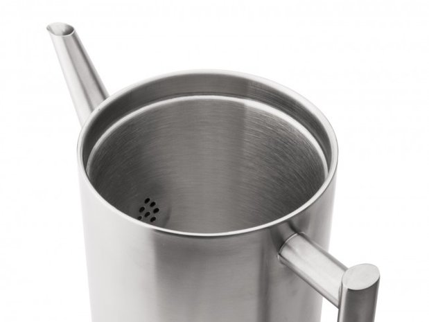 Theepot Minuet Cylindre 1,2L-RVS mat