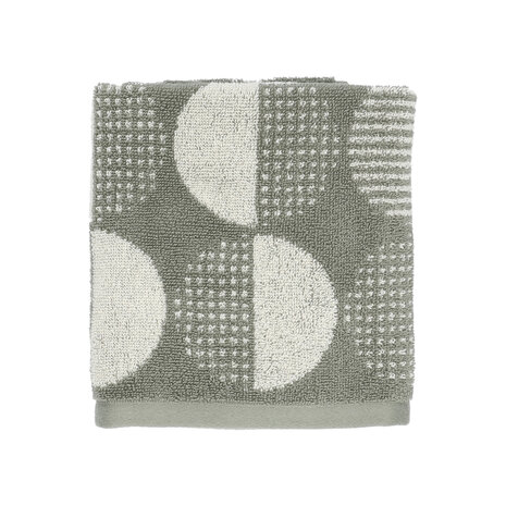 Kitchen Towel 53x60cm-Dots Dark Green