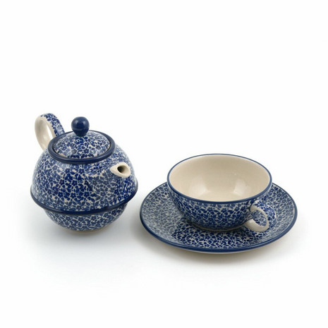 Tea for One 600ml-Indigo