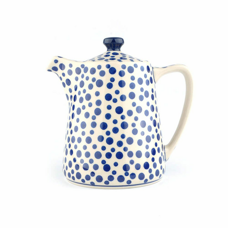 Teapot Straight 1000ml-Crazy Dots