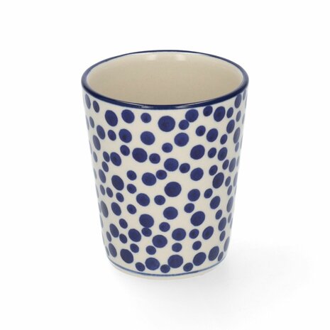 Mug Tumbler 240ml-Crazy Dots